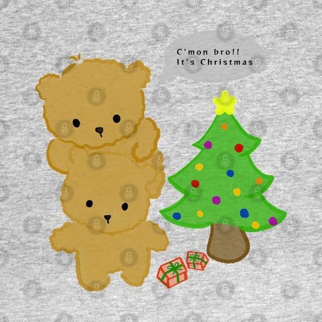 Cute Christmas collection, Tubbi bears by yudoodliez